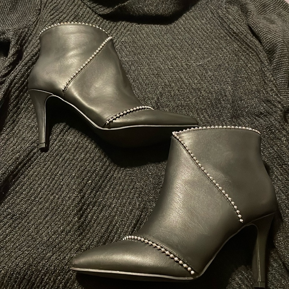 Women’s black ankle boots